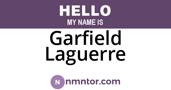 Garfield Laguerre