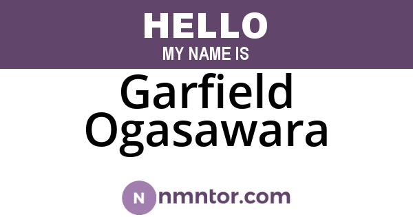 Garfield Ogasawara
