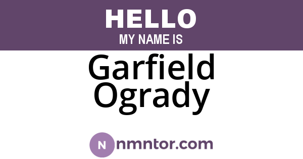 Garfield Ogrady