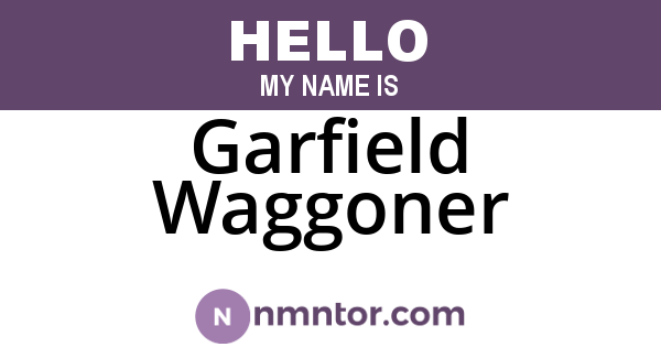 Garfield Waggoner