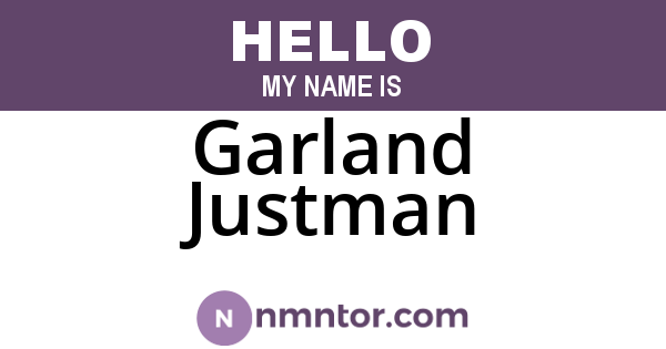 Garland Justman