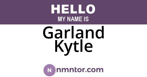 Garland Kytle