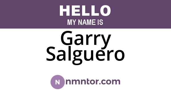 Garry Salguero