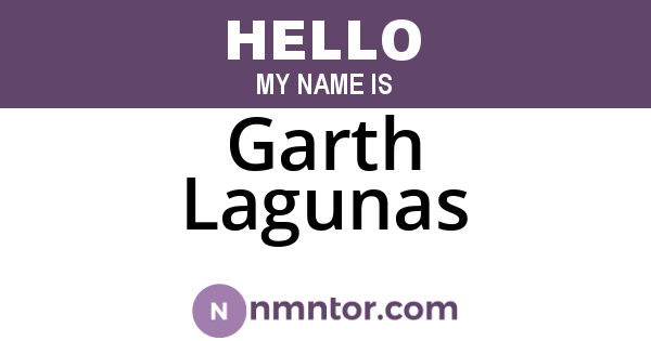 Garth Lagunas