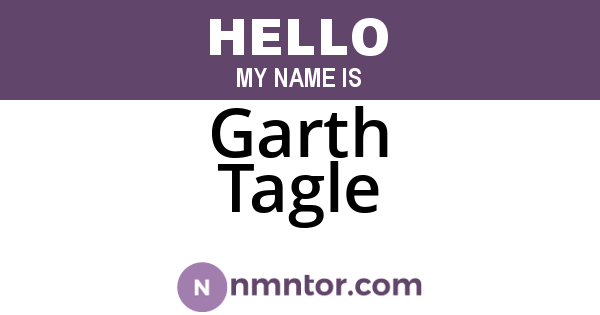 Garth Tagle