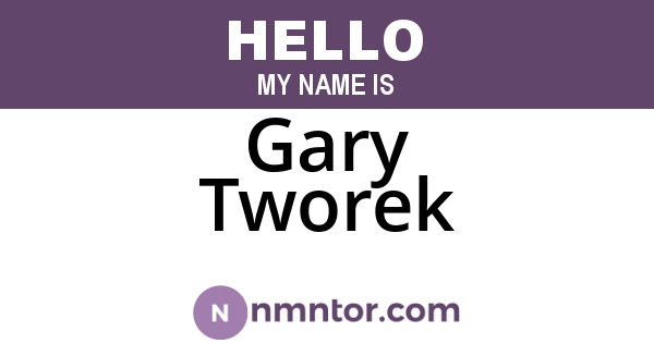 Gary Tworek