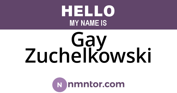 Gay Zuchelkowski