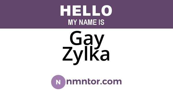 Gay Zylka