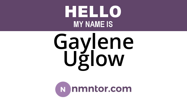 Gaylene Uglow