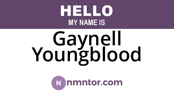Gaynell Youngblood