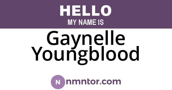 Gaynelle Youngblood