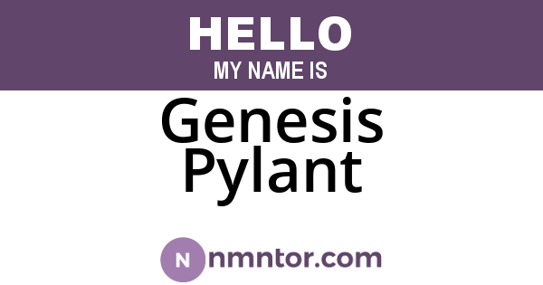 Genesis Pylant