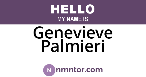 Genevieve Palmieri