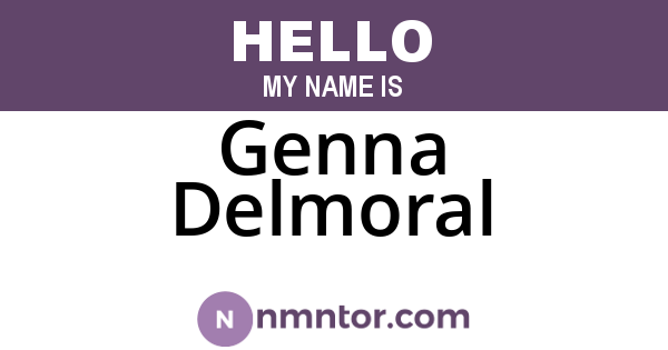 Genna Delmoral