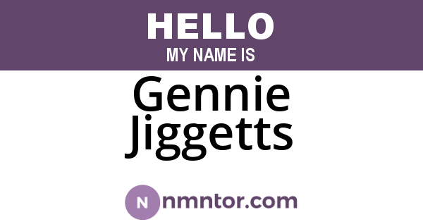 Gennie Jiggetts
