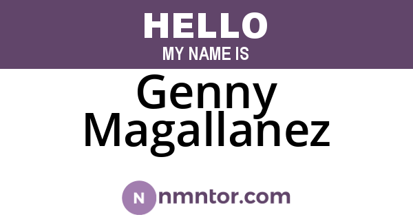 Genny Magallanez