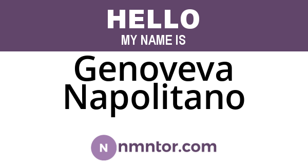 Genoveva Napolitano