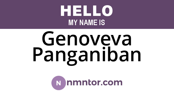 Genoveva Panganiban
