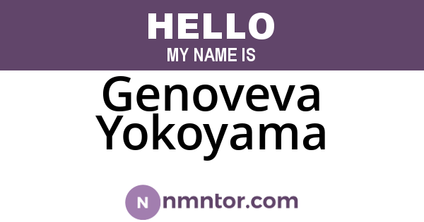 Genoveva Yokoyama