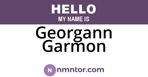 Georgann Garmon