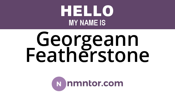 Georgeann Featherstone