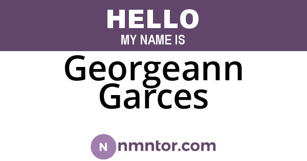 Georgeann Garces