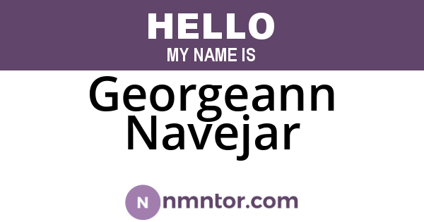 Georgeann Navejar