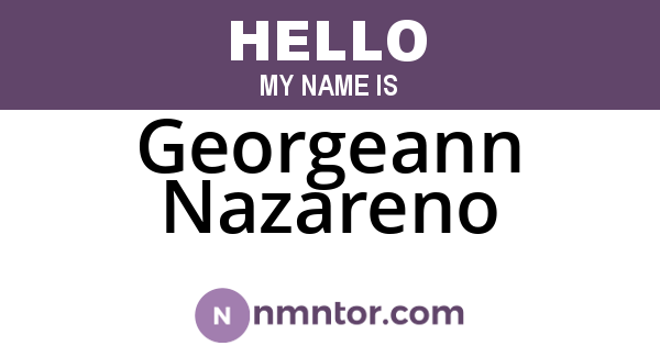 Georgeann Nazareno