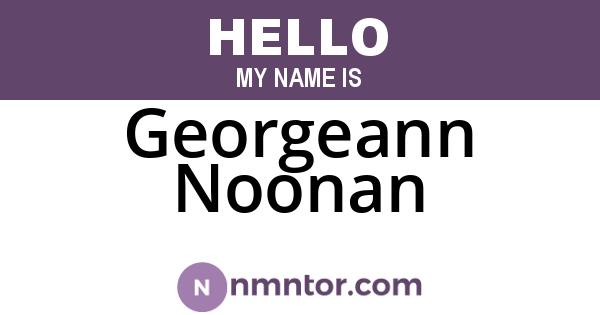 Georgeann Noonan