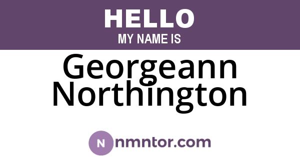 Georgeann Northington