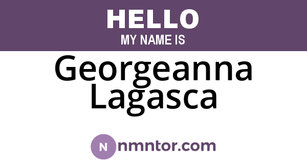 Georgeanna Lagasca