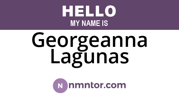 Georgeanna Lagunas