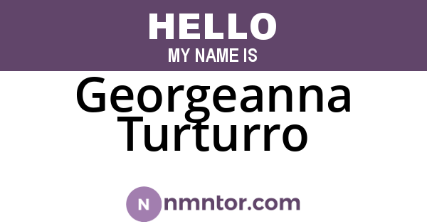 Georgeanna Turturro