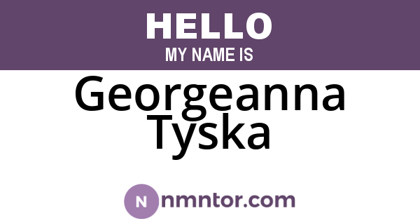 Georgeanna Tyska