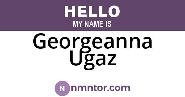 Georgeanna Ugaz
