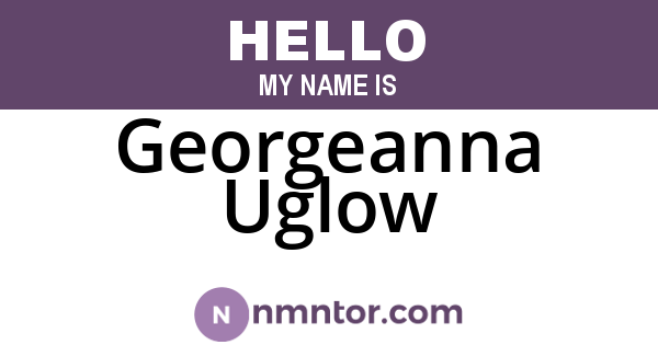 Georgeanna Uglow