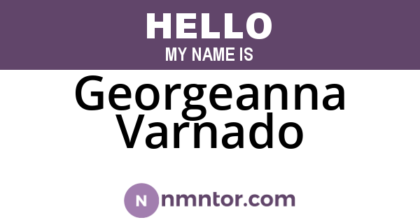 Georgeanna Varnado