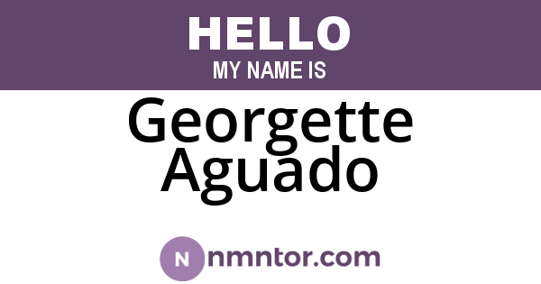 Georgette Aguado