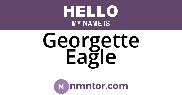 Georgette Eagle