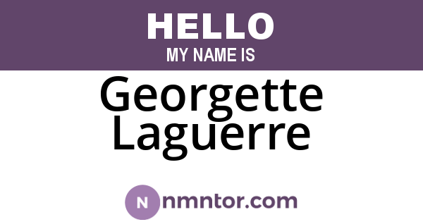 Georgette Laguerre