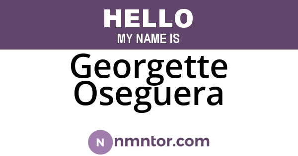 Georgette Oseguera
