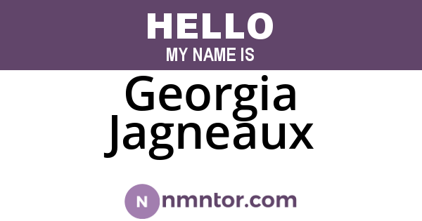 Georgia Jagneaux