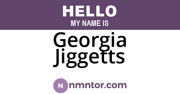 Georgia Jiggetts