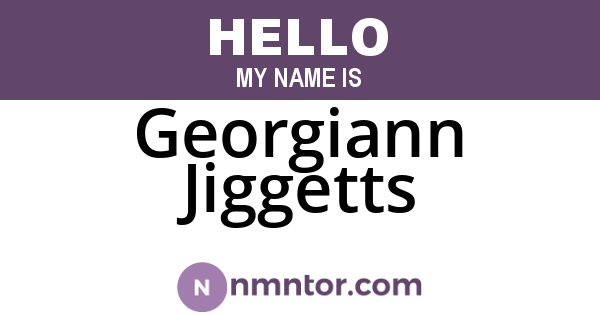 Georgiann Jiggetts