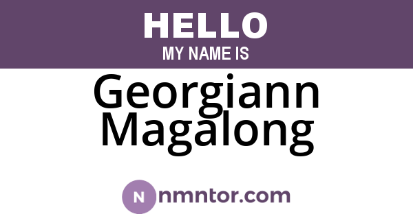 Georgiann Magalong