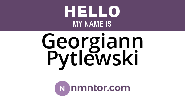 Georgiann Pytlewski