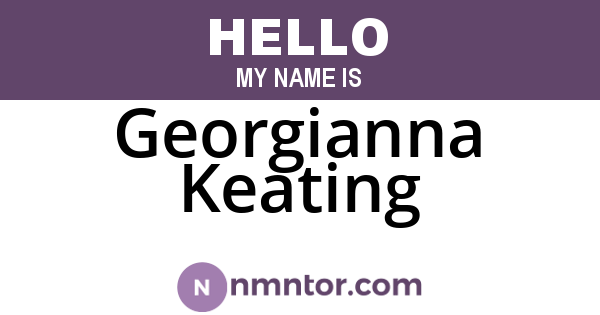 Georgianna Keating