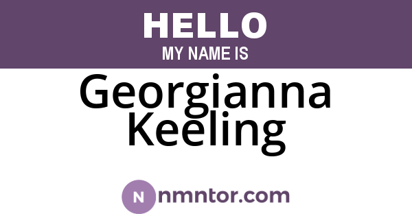 Georgianna Keeling