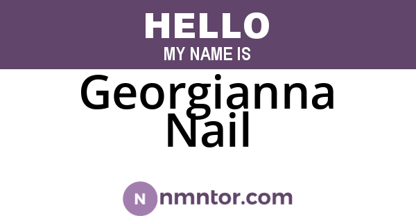 Georgianna Nail