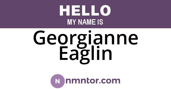 Georgianne Eaglin
